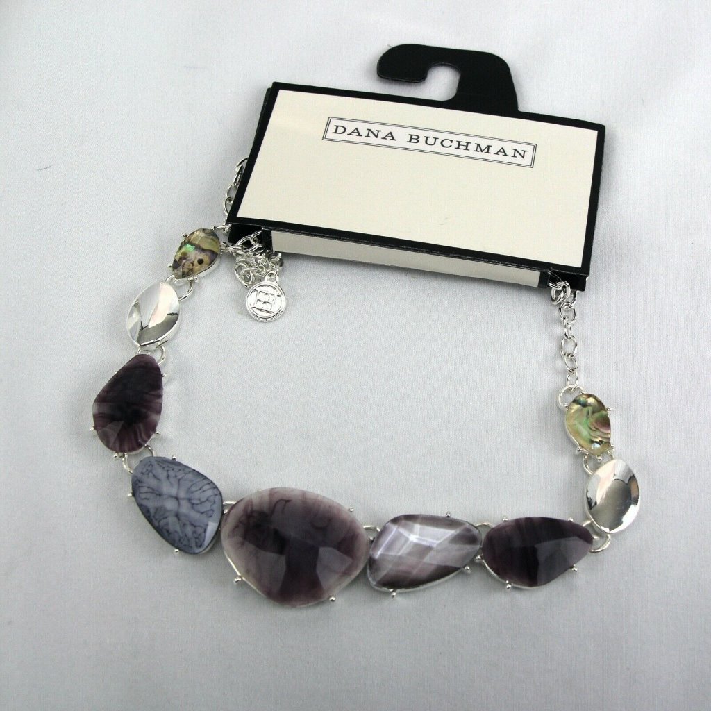 Dana Buchman Necklace Silver-Tone 19